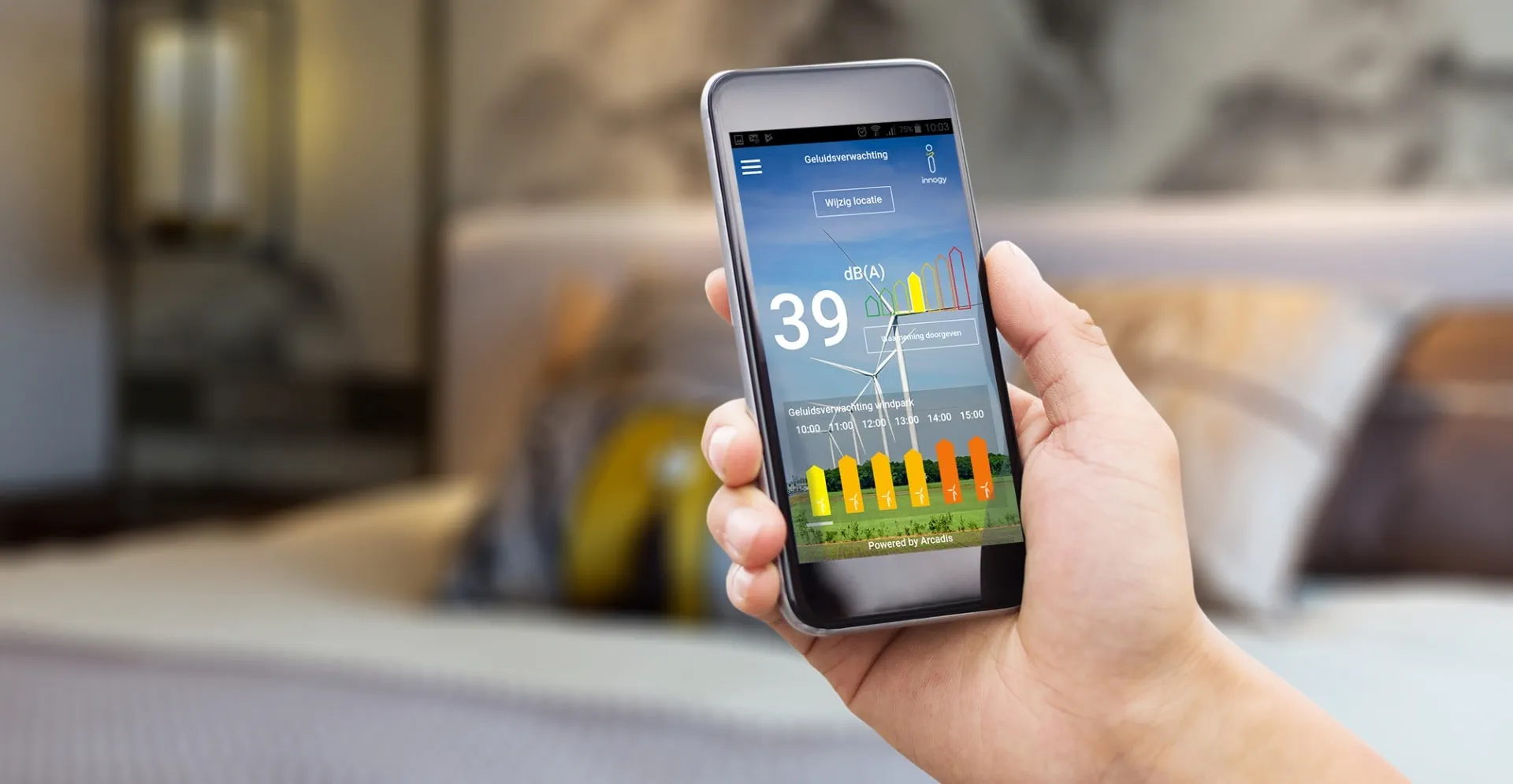 Aplicativo de Controle Eólico